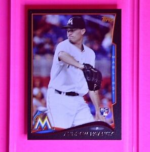 2014 Topps Update #US245 RC ANDREW HEANEY, BLACK PARALLEL ROOKIE SP #d/63 Angels