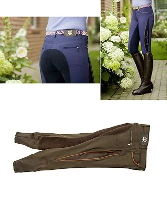 Reithose -Golden Gate- Comfort, 3/4 Alos Besatz HKM 7684 NEU