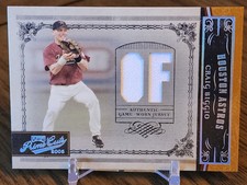 2005 Donruss Playoff Prime Cuts Craig Biggio Jersey Relic /50 - Astros #37