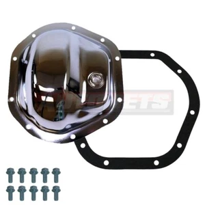Dana 44 Chrome Plated Steel Differential Cover Ford Chevy Dodge Jeep Front Rear - Foto 1 di 2