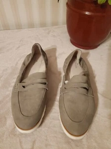 Caslon flache Damen-Loafer Slipper & Mokassin taupe Wildleder Schuhe Größe 10 M - Bild 1 von 8