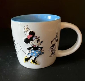 Disney Parks Retro Design 3D Raised Minnie Mouse Ceramic Coffee Tea Mug Cup - Foto 1 di 8