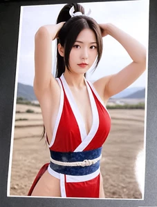 Mai Shiranui King Of Fighters photo Cosplay glossy paper Poster 12*16.5 in (A3) - Picture 1 of 4