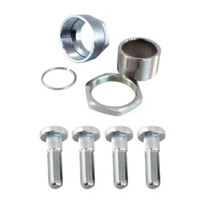 Rear Axle Locker Nut Kit & 4 Front Rear Wheel Hub Stud for Honda TRX400EX 400X - Picture 1 of 5