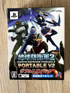 EARTH DEFENSE FORCE 2 - PS VITA - NUOVO SIGILLATO -GIAPPONE - PORTATILE V2 CONFEZIONE DOPPIA - Foto 1 di 2