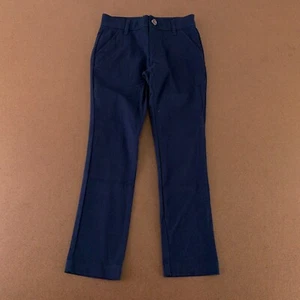 Old Navy Girls Size 8 Ink Blue School Uniform Skinny Chino Pants New *Flaw - Picture 1 of 5