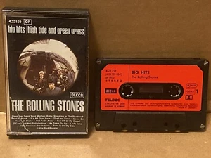 Rolling Stones Big Hits High Tide Green Grass STICKER LABELS Germany Decca - Picture 1 of 2