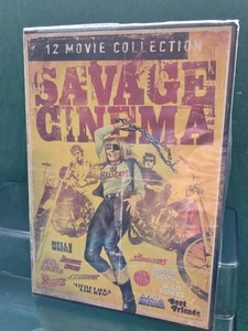 Savage Cinema (DVD,2010,3-Disc Set) New & Sealed 12 Movie Collection-Collectible - Imagen 1 de 3