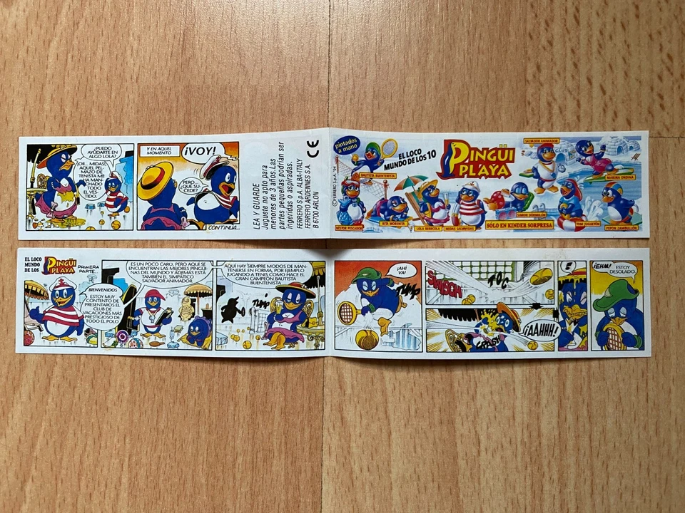 Ü EI  1BPZ - Pingui Playa 1994 Spanien Teil 1 Juguete - Bild 1 von 1