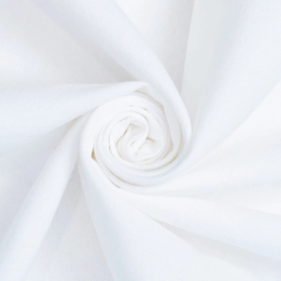 Tela de franela de algodón (5 oz) 100 % hipoalergénica 44/45" aislante por yarda Foto 1 de 1