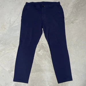 Public Rec Herren Marine Workday 2.0 Hose Größe 33x30 Polyester Elasthan Büro - Bild 1 von 14