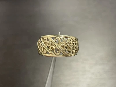 Vintage Yellow Beverly Hills 14k Gold Ring 4.1 grams ~ size 8 - Image 1 of 4