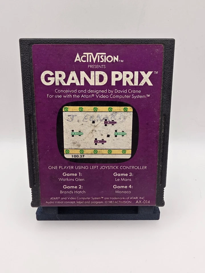 Grand Prix (Atari 2600, 1982) Cartridge Only – Good - Image 1 of 1