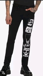 Boys Black Jeans - Picture 1 of 2