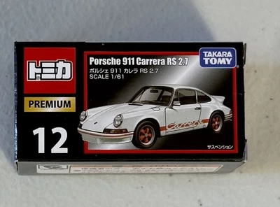 Tamara Tomy Premium #12 Porsche 911 Carrera RS 2.7 - Image 1 of 4