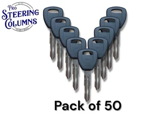 50 x HD106 / HD106PT New Replacement Uncut Transponder Key for Honda ID 13 Chip - Picture 1 of 2