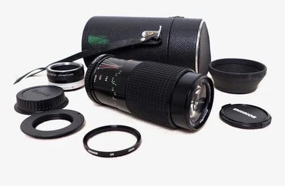 Canon EOS DIGITAL fit 80 200mm 400mm ZOOM lens for 400D 600D 1200D 7D 2000D + - Image 1 of 4