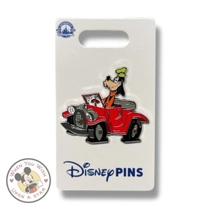 NUEVO Prendedor Disney Goofy Rojo Car Driving Parks Prendedores Edición Abierta - Imagen 1 de 2