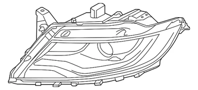 Faro compuesto original Ford FA1Z-13008-P Foto 1 de 3