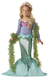 Little Mermaid Ariel Child Girl Dress Up Costume - Picture 1 of 13