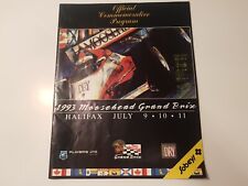 1993 moosehead grand prix official commemorative program