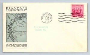 SC# 836-5 FDC - Washington DC Cancel - L34599 - Picture 1 of 2
