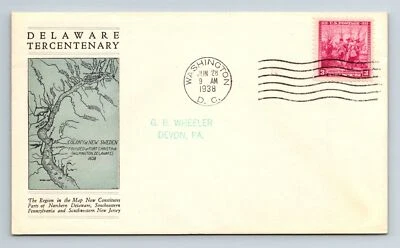 SC# 836-5 FDC - Washington DC Cancel - L34599 - Image 1 of 2