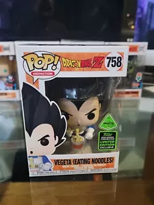 Protector de fideos para comer Funko Pop DBZ Vegeta 758 también incluido - Imagen 1 de 6