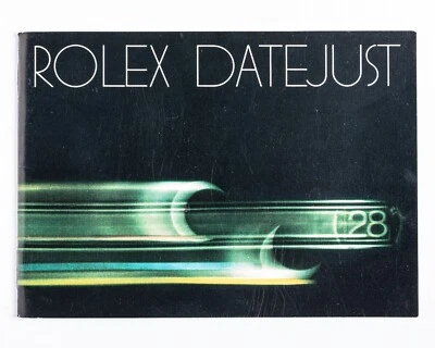 ¡Folleto original Rolex Datejust en inglés con fecha de 1982! Ref. 593,26 Foto 1 de 4