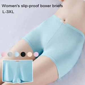Women Cotton Briefs Soft Solid Comfort Knickers Underwear Panties Boxer Shorts - Picture 1 of 26