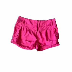 Adidas Climalite donna 8 pantaloncini da golf rosa tasche cintura passanti cucitura interna 3" - Foto 1 di 8