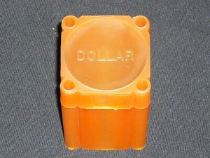 25 AMBER COLELLA LARGE SILVER DOLLAR COIN TUBES / COIN TUBE - Picture 1 of 1