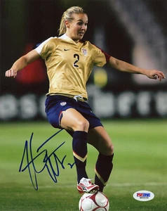 Heather Mitts Signed PSA/DNA COA Autographed 8X10 USWNT Women Soccer Photo Auto - Picture 1 of 3