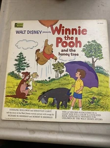 Winnie The Pooh And The Honey Tree LP 1965 Walt Disney Book & Vinyl Record - Picture 1 of 4