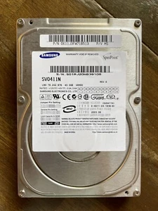 SV0411N, FW 100-11, P/V SFN, Samsung 40GB IDE 3.5 Hard Drive - Picture 1 of 3