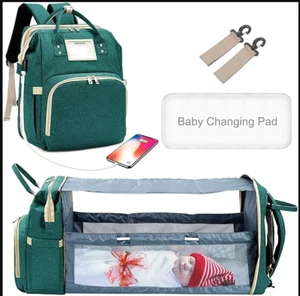 Multi Function Baby Diaper Bag Backpack with Changing Station Mommy Travel Bag-G - Picture 1 of 7