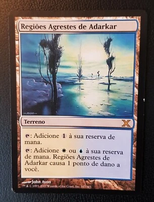 MTG - Magic The Gathering - 10th Edition - Adarkar Wastes - Portuguese - Image 1 of 4