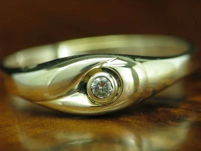 925 Sterling Silber Ring mit Zirkonia Besatz / Echtsilber / 2,6g / RG 57 - Bild 1 von 3