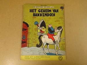 STRIP 1° DRUK / NERO - HET GEHEIM VAN BAKKENDOEN - Picture 1 of 8