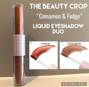 The Beauty Crop Liquid Eyeshadow Duo Cinnamon and Fudge - Picture 1 of 2