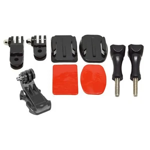 Curved Adhesive Helmet Side Mount for GoPro HERO9 8 7 6 5 4 3+ Sport Camera Kit - Picture 1 of 3