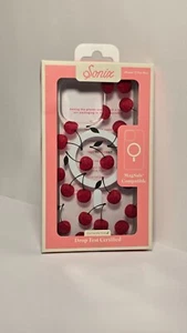 Sonix Case for iPhone 15 Pro Max | Compatible with MagSafe | Clear Cherry Design - Picture 1 of 1