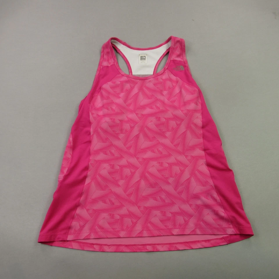Camisa North Face para mujer XL sin mangas ropa deportiva rosa sujetador interior ligero Foto 1 de 4