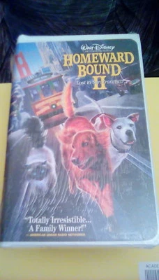 Walt Disney Homeward Bound II Lost In San Francisco VHS Michael J. Fox voice NEW - Image 1 of 2