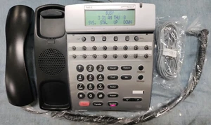 NEC Dterm Digital phone DTH-16D-1(BK) 780075 Black, good LCD, complete warranty - Picture 1 of 3