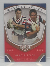 2022 NRL Elite Brad Fittler #MS 04/10 Master Series Sydney Roosters