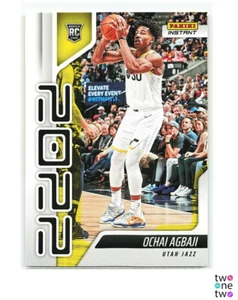 Ochai Agbaji 2022-23 Panini Instant Year One RC #YO-14 /767 Utah Jazz - Picture 1 of 2