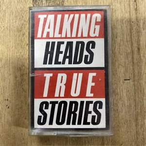 TALKING HEADS-TRUE SORIES-SIRE-1986-4-25512-VG++RARE-CASSETTE-C67 - Picture 1 of 4