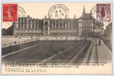 FRANCE Postcard 1919 *ST GERMAIN EN LAYE/CONGRES DE LA PAIX* CDS Peace WW1 PX249 - Image 1 of 4