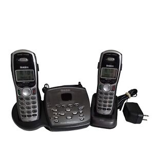 Uniden 5.8GHz TRU9480-3 Cordless Phone Answering Machine w/ 2 Handsets & Bases